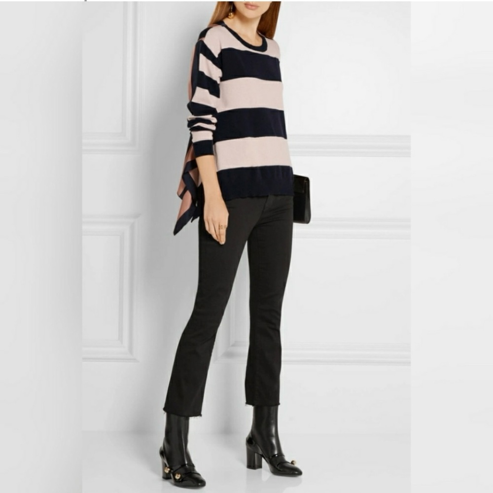 Stella McCartney | Striped Silk Cashmere Sweater